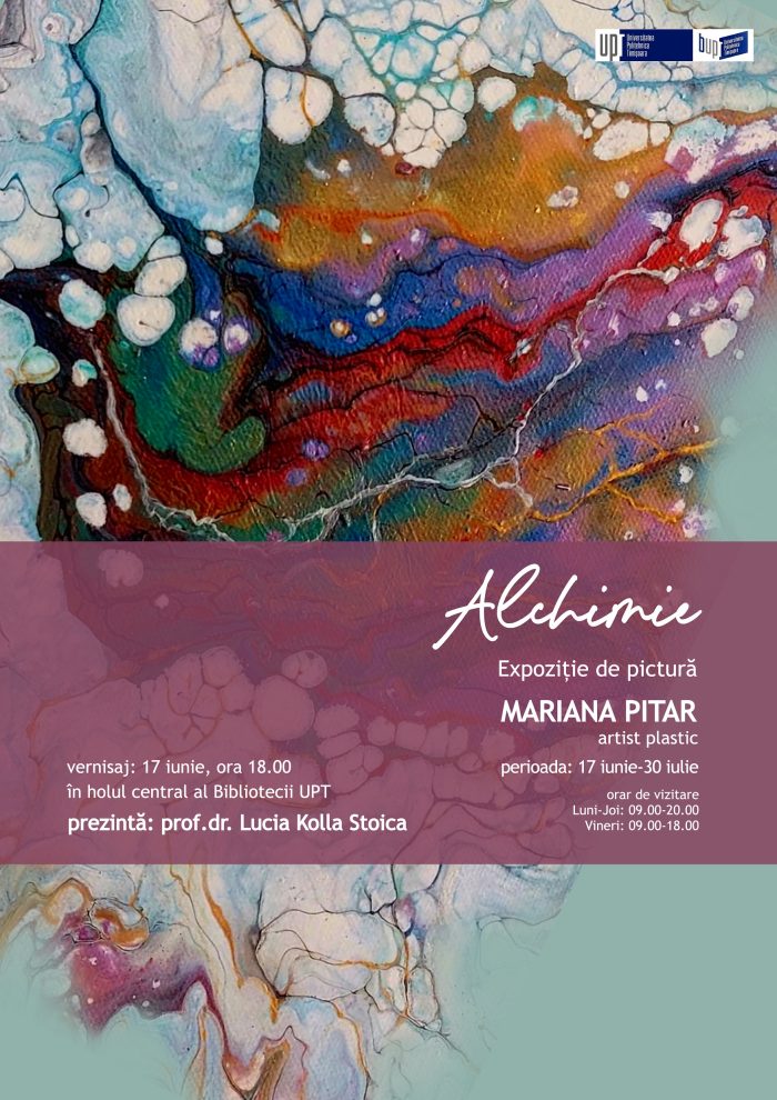 ”Alchimie”: o expoziție de pictură a artistei Mariana Pitar